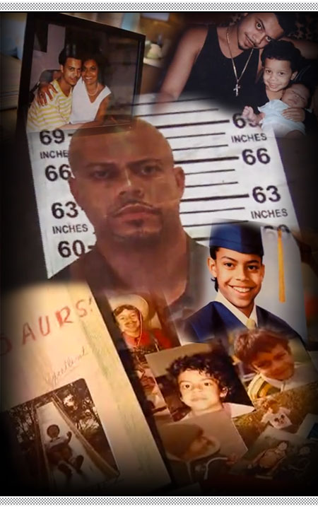 Historical Free Jon-Adrian campaign collage showing JJ across stages of his life