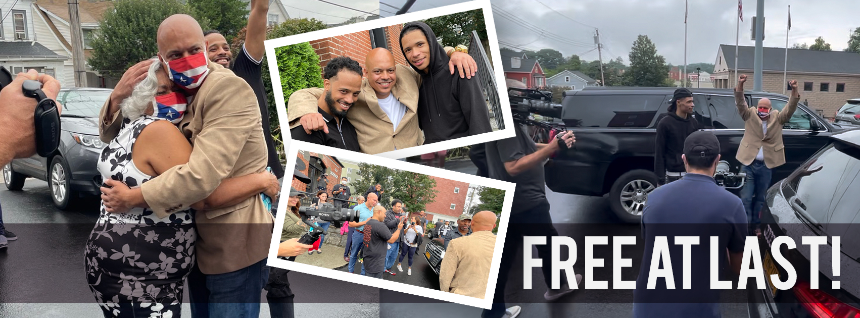 Free at Last release collage from the original campaign