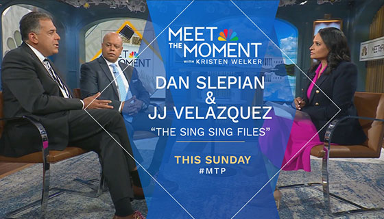 Meet the Moment campaign card featuring Dan Slepian and JJ Velazquez